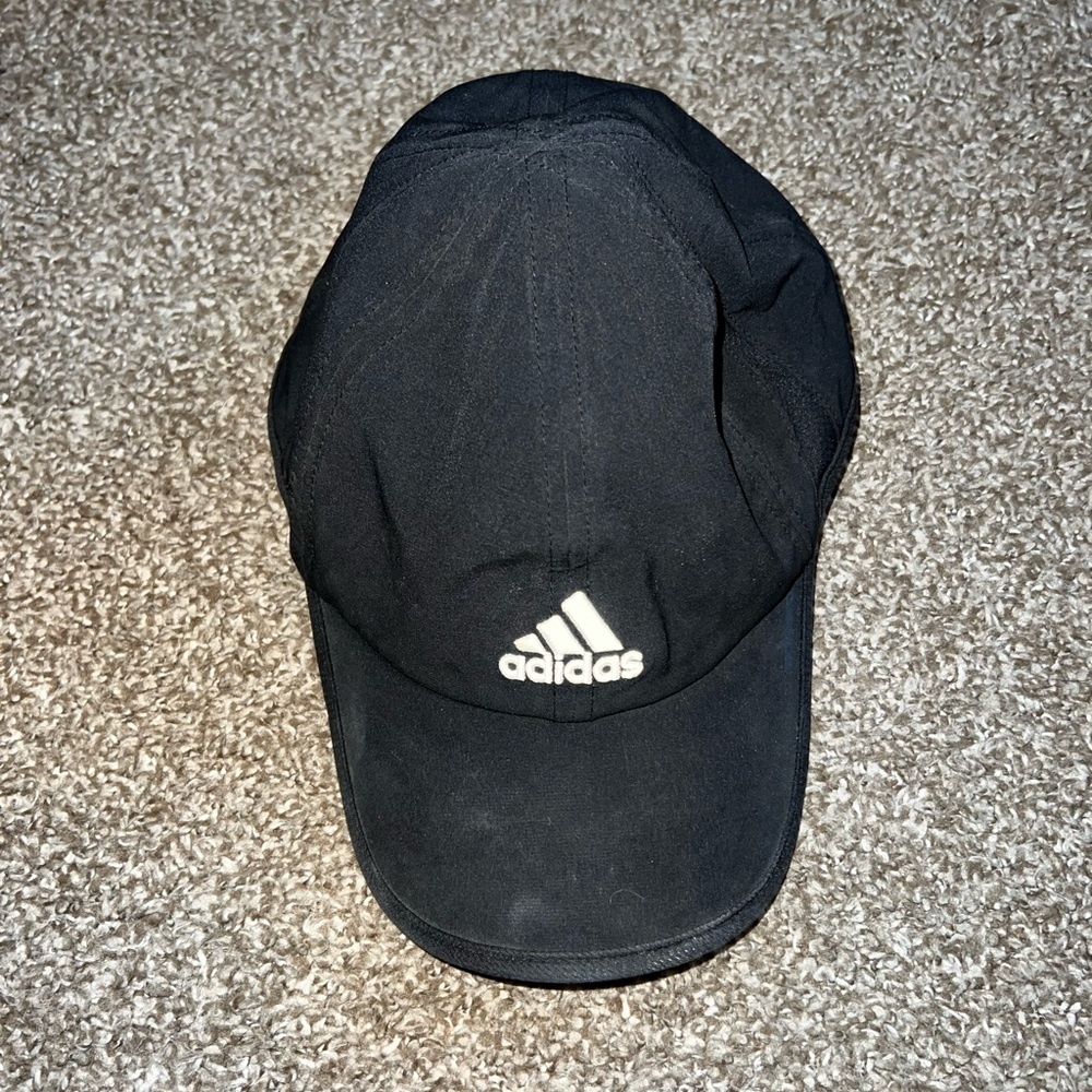 Adidas Vintage OG Athletic Black White Hat